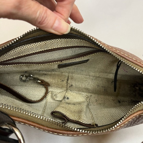 Dooney & Bourke All Weather Leather Petite Should Bag - Picture 6 of 11